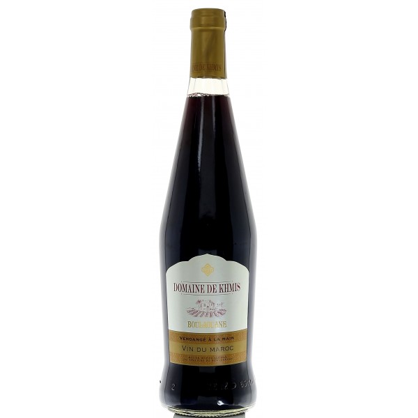 VR - MAROC - BOULAOUANE - ROUGE 75CL